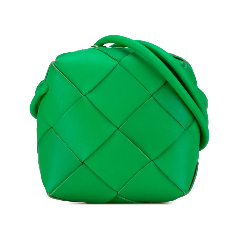 Yves Saint Laurent bags for a chic, modern styleGreen Bottega Veneta Mini Lambskin Intrecciato Cassette Camera Bag