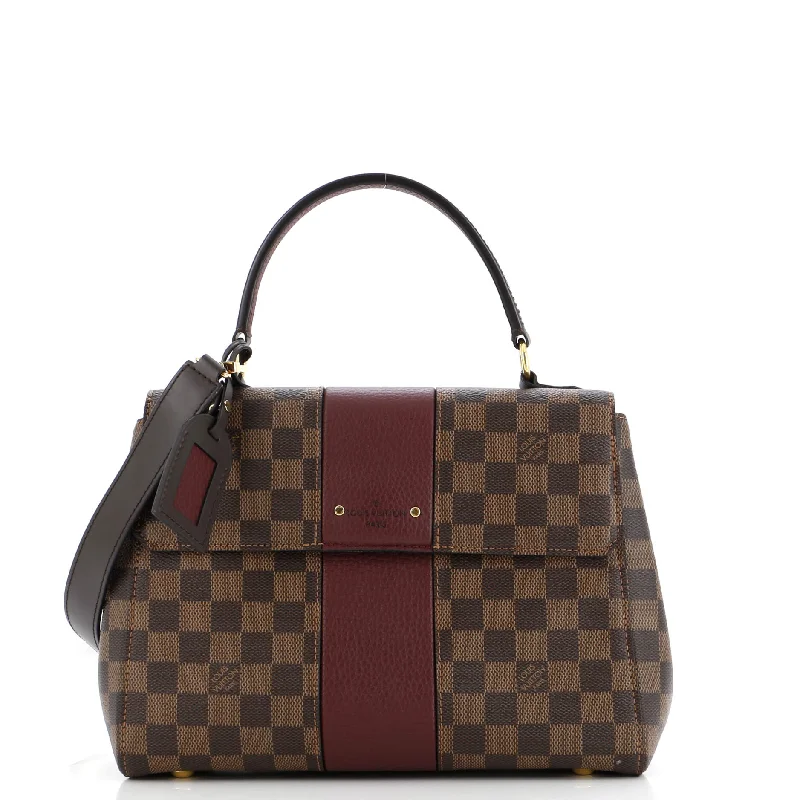 Yves Saint Laurent bags with iconic YSL logoBond Street Handbag Damier with Leather MM