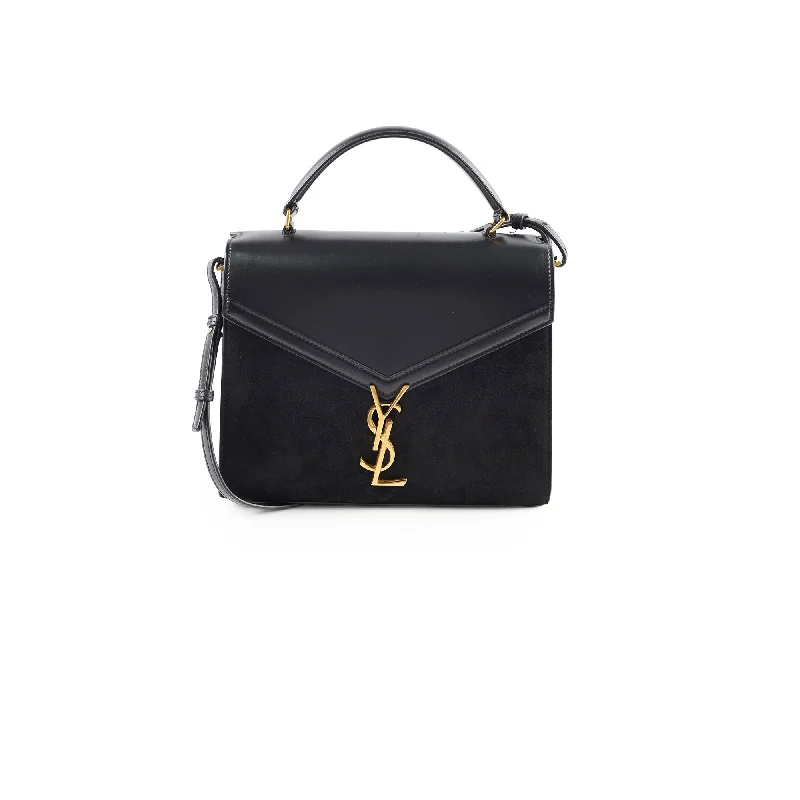 Yves Saint Laurent leather crossbody bagsSaint Laurent Medium Cassandra Bag Black