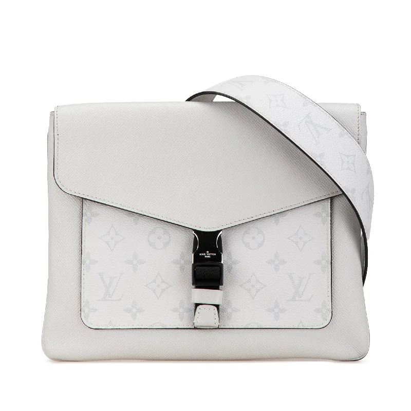 Yves Saint Laurent bags in vibrant colorsWhite Louis Vuitton Taigarama Outdoor Flap Messenger Crossbody Bag