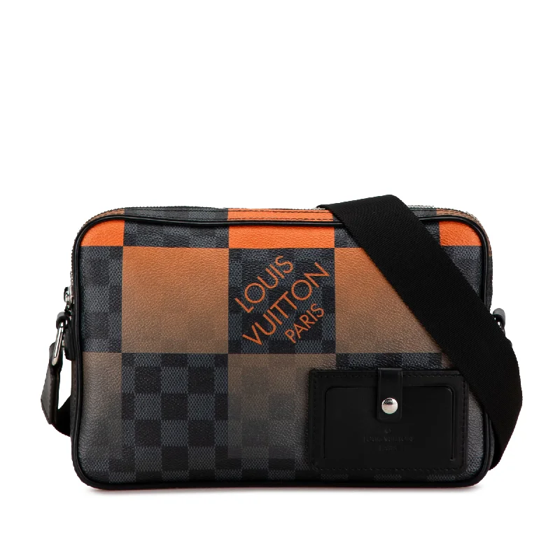 Yves Saint Laurent bags for sophisticated looksBlack Louis Vuitton Damier Graphite Giant Alpha Messenger Bag