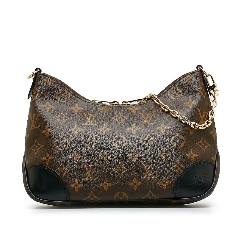 Yves Saint Laurent handbags with quilted leatherBrown Louis Vuitton Monogram Boulogne Satchel