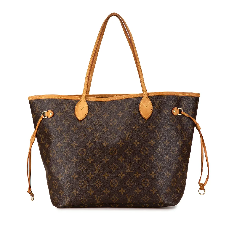 Yves Saint Laurent bags with bold metallic accentsBrown Louis Vuitton Monogram Neverfull MM Tote Bag