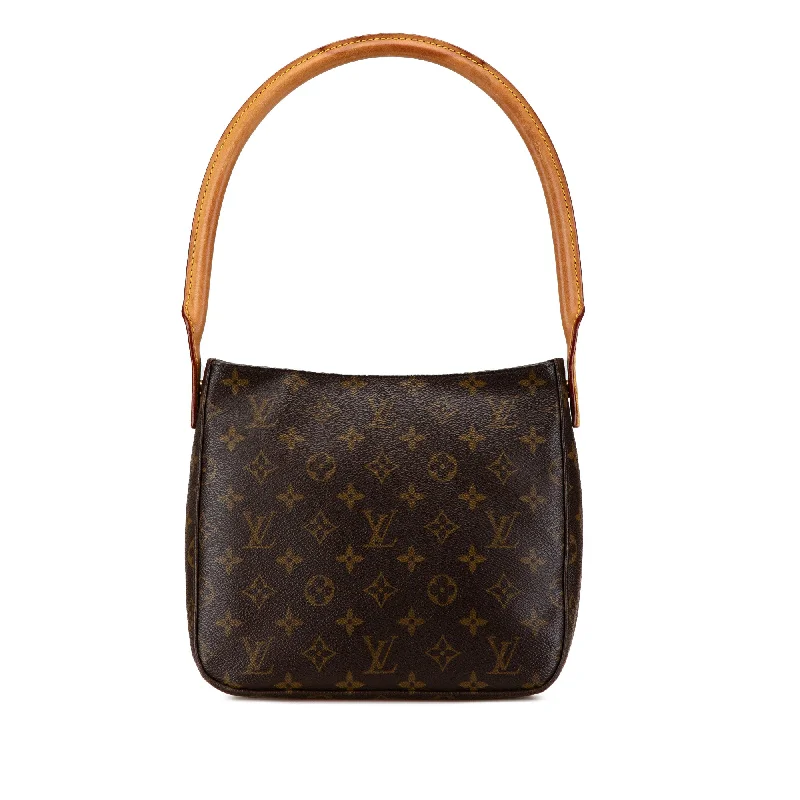 Yves Saint Laurent handbags with quilted leatherBrown Louis Vuitton Monogram Looping MM Shoulder Bag