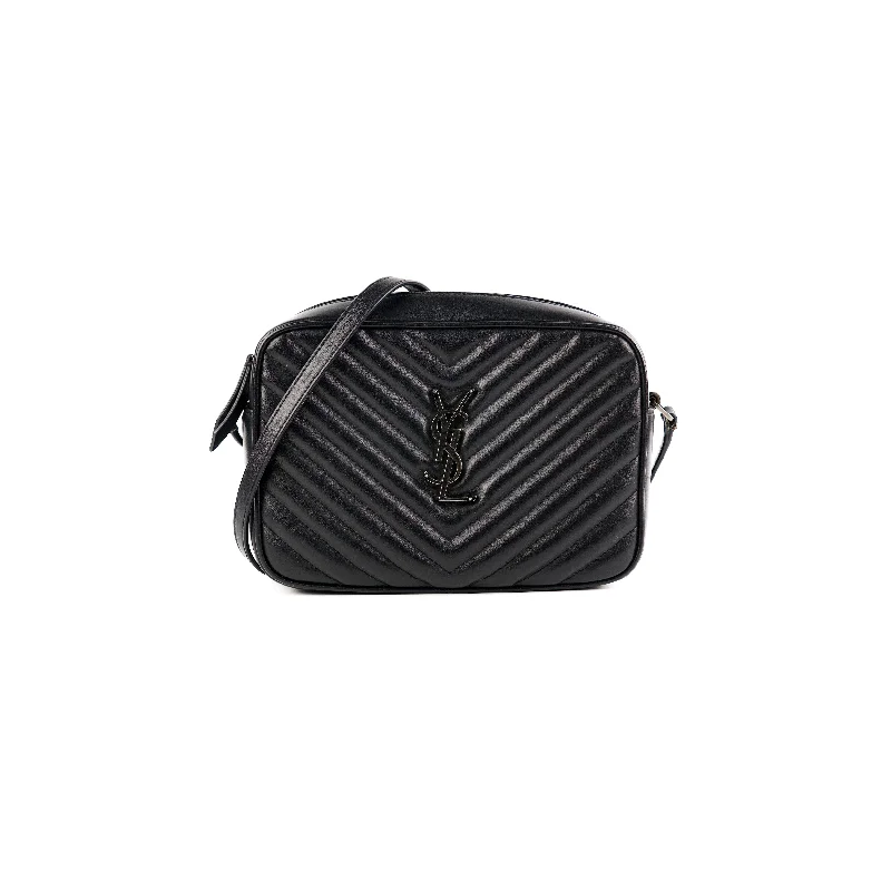 Yves Saint Laurent bags in vibrant colorsSaint Laurent Black Lou Camera Bag