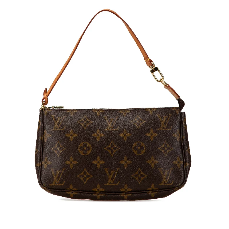 Yves Saint Laurent bags with iconic YSL logoBrown Louis Vuitton Monogram Pochette Accessoires Shoulder Bag