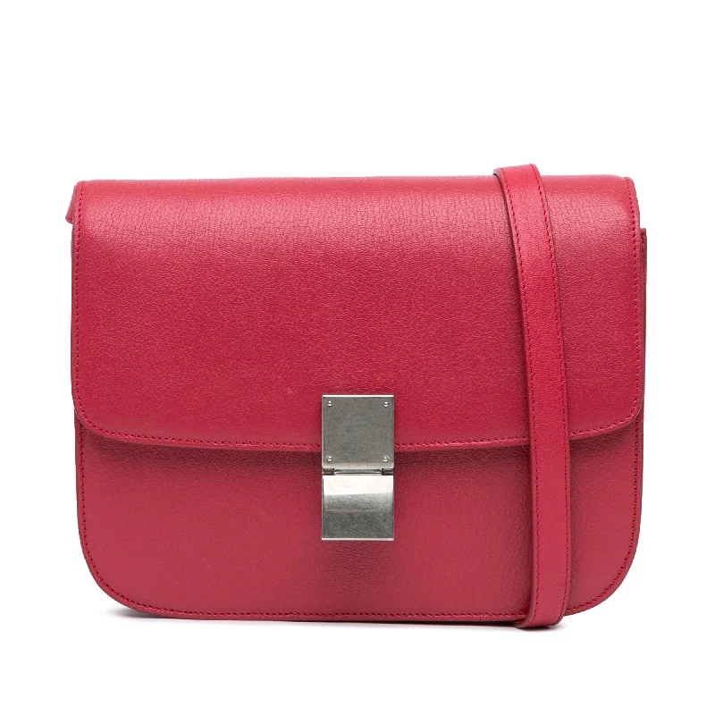 Yves Saint Laurent bags for a chic, modern styleRed Celine Small Calfskin Classic Box Crossbody Bag