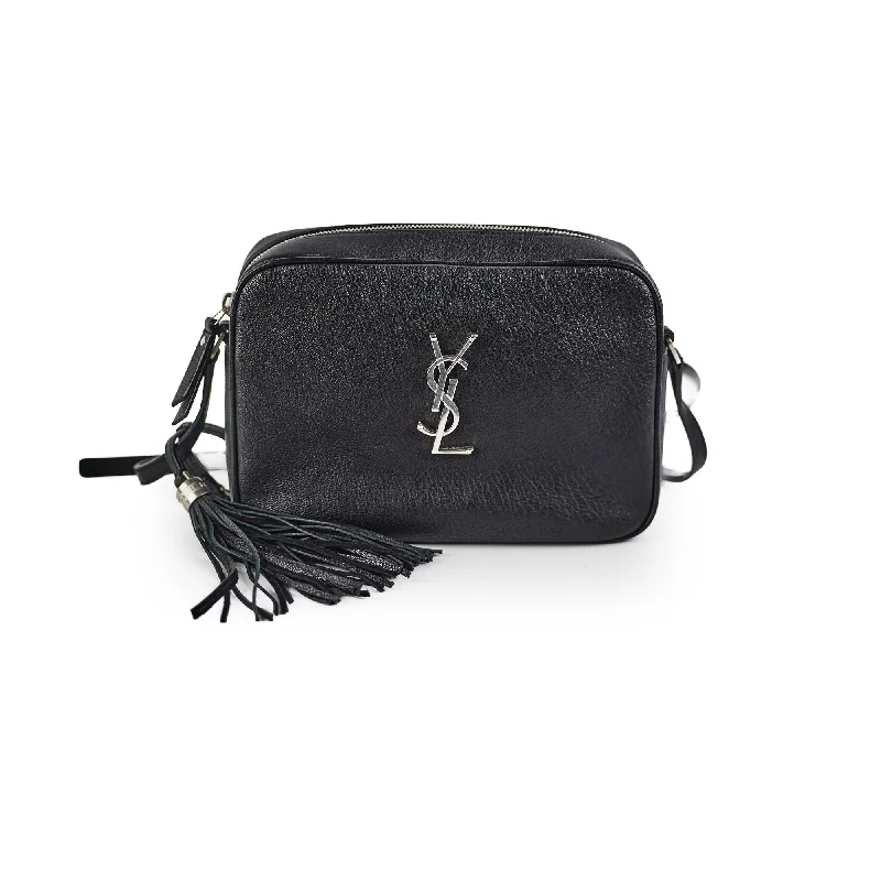 Yves Saint Laurent bags with adjustable strapsSaint Laurent Lou Camera Bag Black