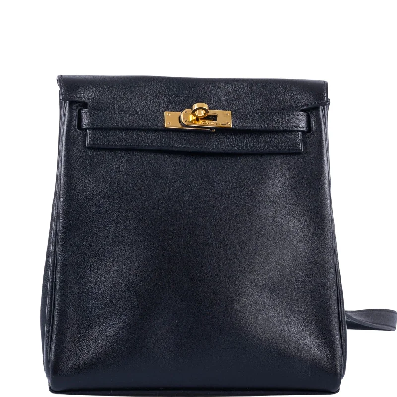 Hermès Kelly Bags with a contrast - colored interior liningHermès Mini Kelly Ado 20 Black Gulliver Gold Hardware